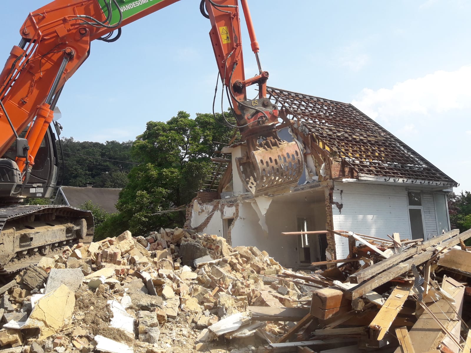 afbraakwerken